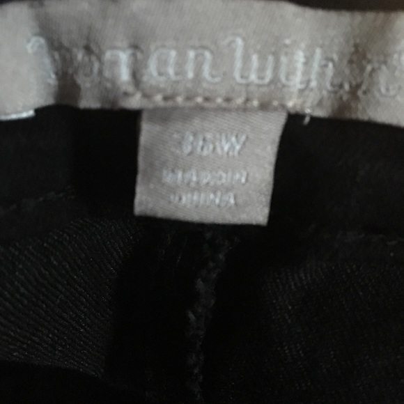 Woman Within size 36W wide leg jeans - Picture 2 of 2